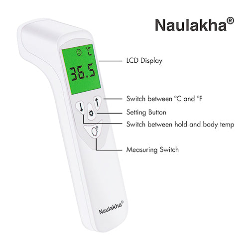 Naulakha Curomed Non-Contact Digital Infrared Thermometer NI/406