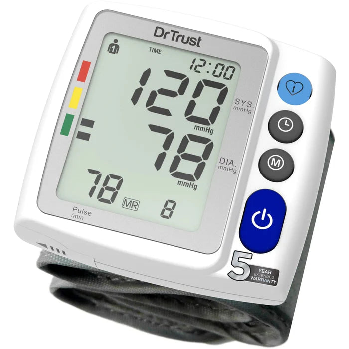 Dr Trust USA Digital Wrist Blood Pressure Monitoring Machine