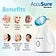 AccuSure Nano Ionic Facial Steamer for Home Facial Deep Cleaning Steam