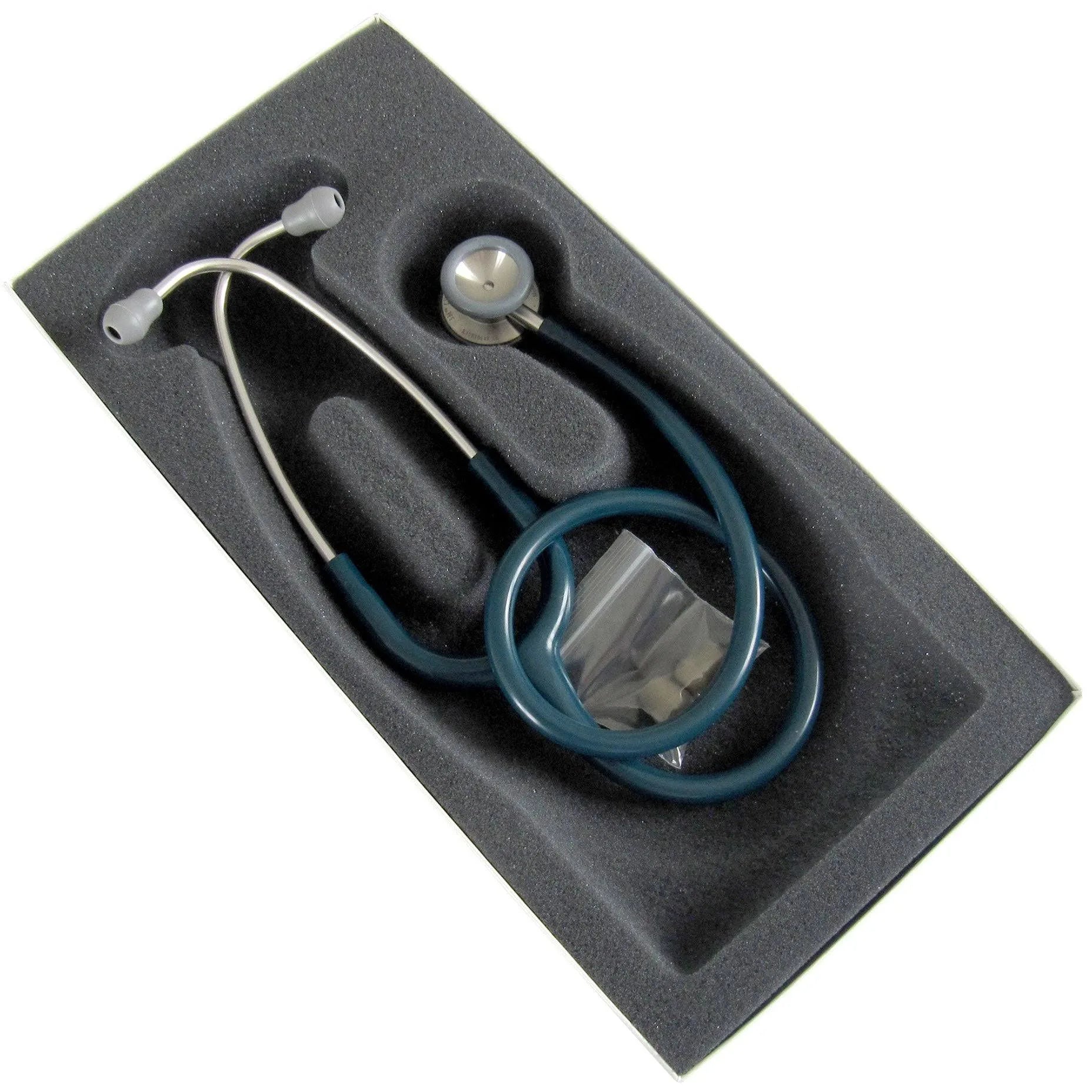3M™ Littmann® Classic II Pediatric Stethoscope, Caribbean Blue Tube, 28 in, 2119