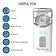 Perfecxa Handy Mesh Nebulizer Portable Atomizer Device USB or Battery Operated