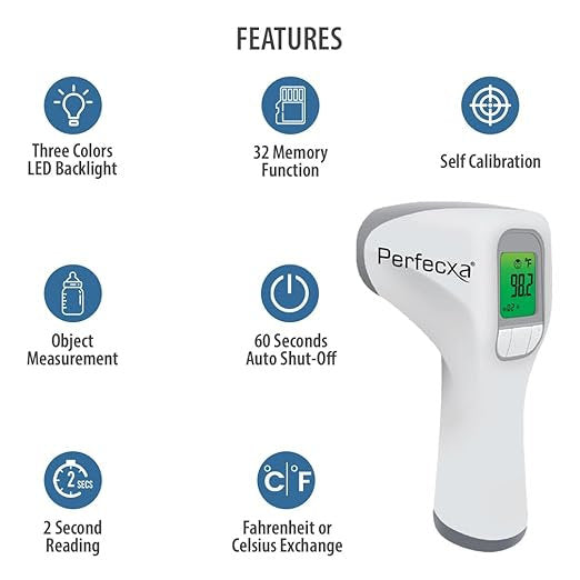 Perfecxa Infrared Non-contact Digital Thermometer