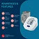 Omron HEM 7141T1 Bluetooth Blood Pressure Monitor With Body Movement Detection