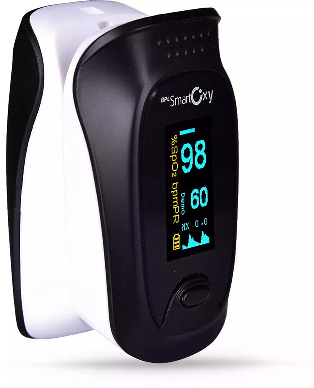 BPL Smart Oxy Finger Tip Pulse Oximeter | OLED Display| CE Certified| Heart Rate
