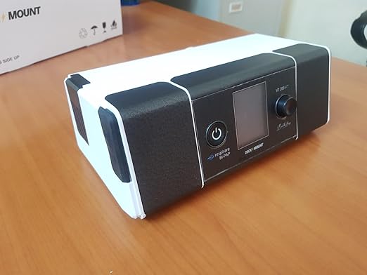 Deckmount BIPAP VT200 ST with Mask, Humidifer and Bag