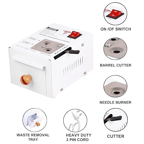 Electric Needle Syringe Destroyer Machine