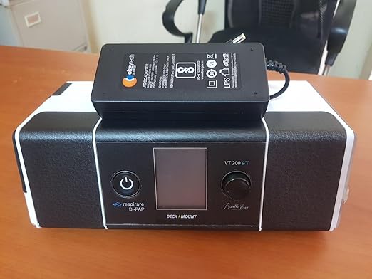 Deckmount BIPAP VT200 ST with Mask, Humidifer and Bag