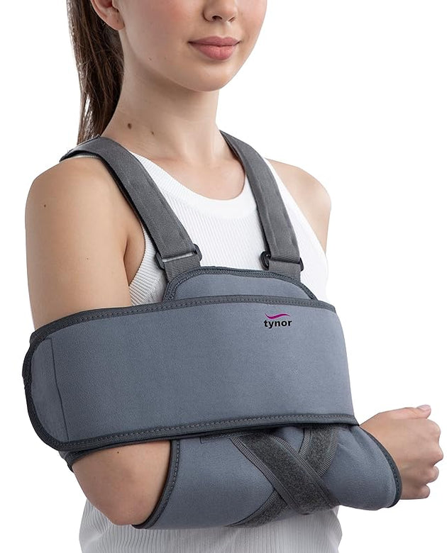 Tynor Universal Shoulder Immobiliser | Provides Support & Stabilization for Shoulder Injuries | Comfortable, Adjustable Design for Men & Women