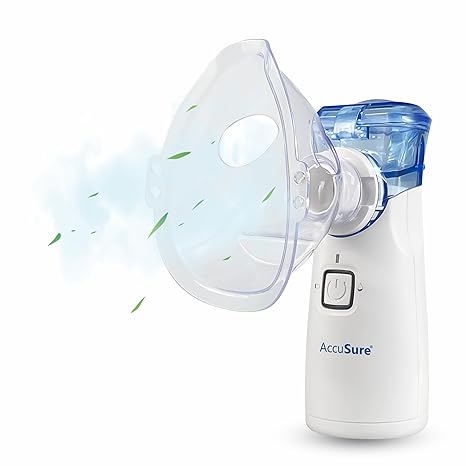 AccuSure Portable Mesh Nebuliser Machine With Box