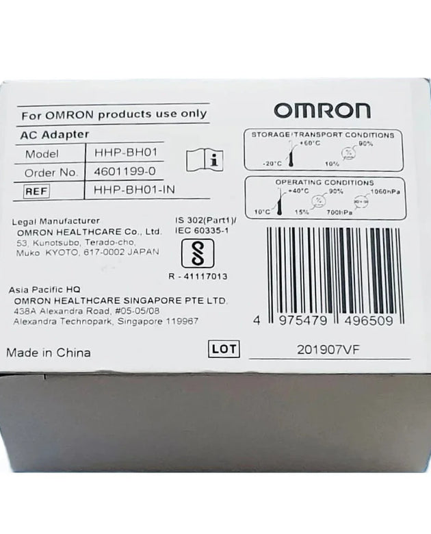 Omron Ac Adapter HHP-BH01