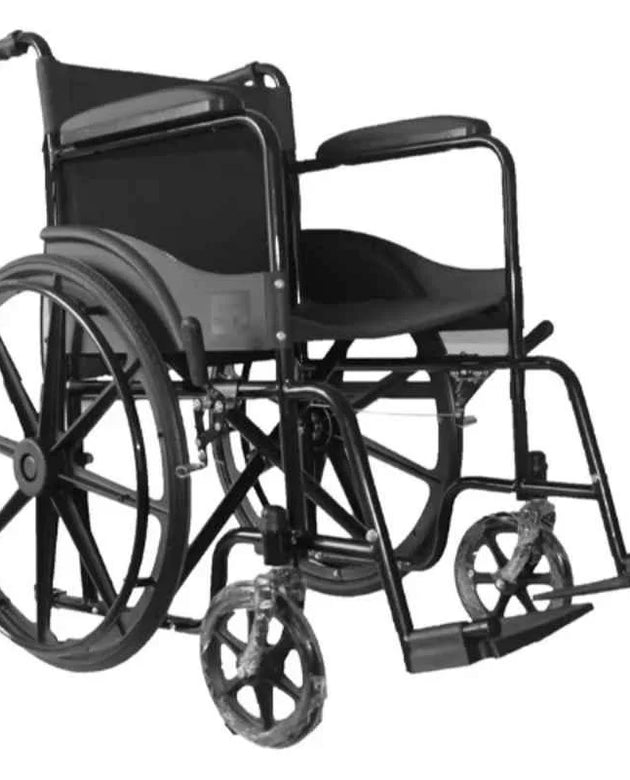 Medemove Mag Wheel  Mild Steel Black Wheelchair