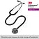 3M Littmann Classic III Monitoring Stethoscope, Smoke-Finish, Black, 5811