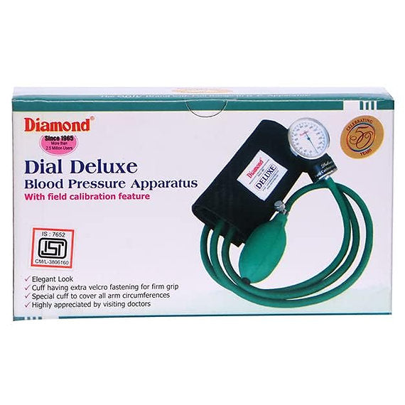 Diamond Dial Deluxe Blood Pressure Apparatus With Field Calibration