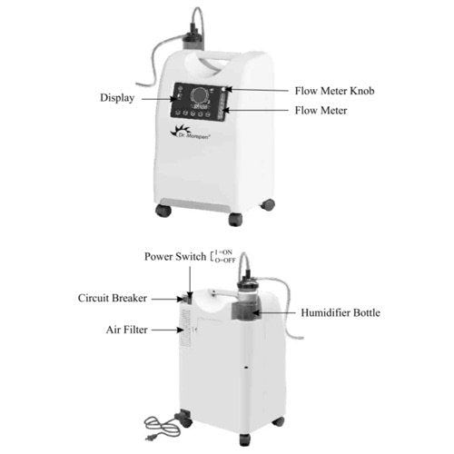 Dr. Morepen OC-01 Oxygen Concentrator (5 LPM)