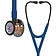 3M Littmann Cardiology IV Stethoscope,  Rainbow Chestpiece, Navy Tube, 6242