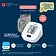 Omron HEM 7140T1 Bluetooth Blood Pressure Monitor With Cuff Wrapping Guide