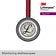 3M Littmann Classic III Stethoscope, Burgundy Tube, 27 inch, 5627